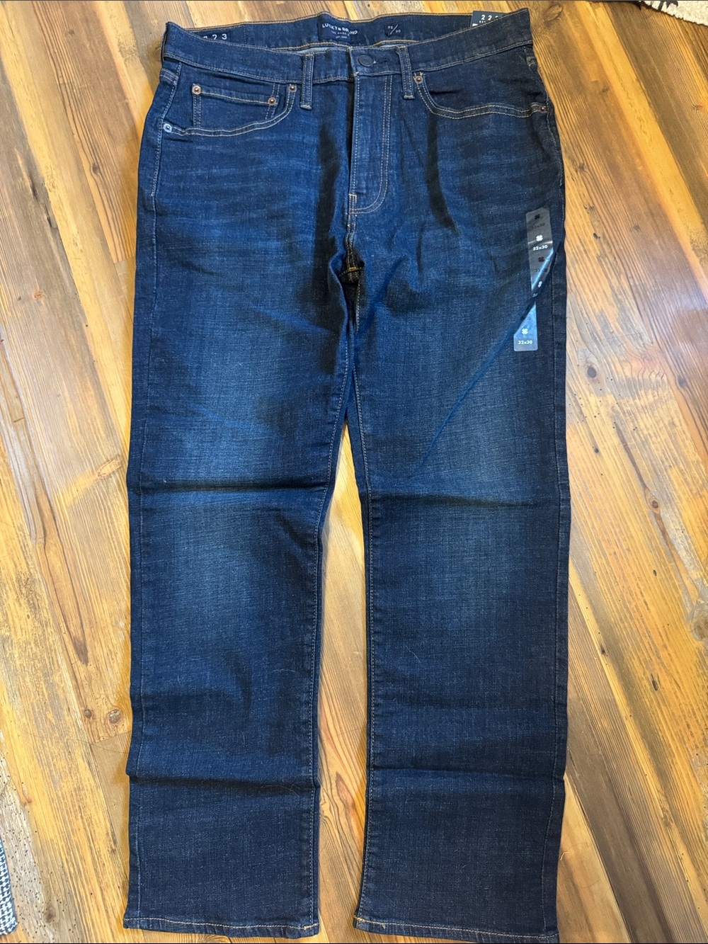 Lucky Brand Indigo Straight-Leg Jeans